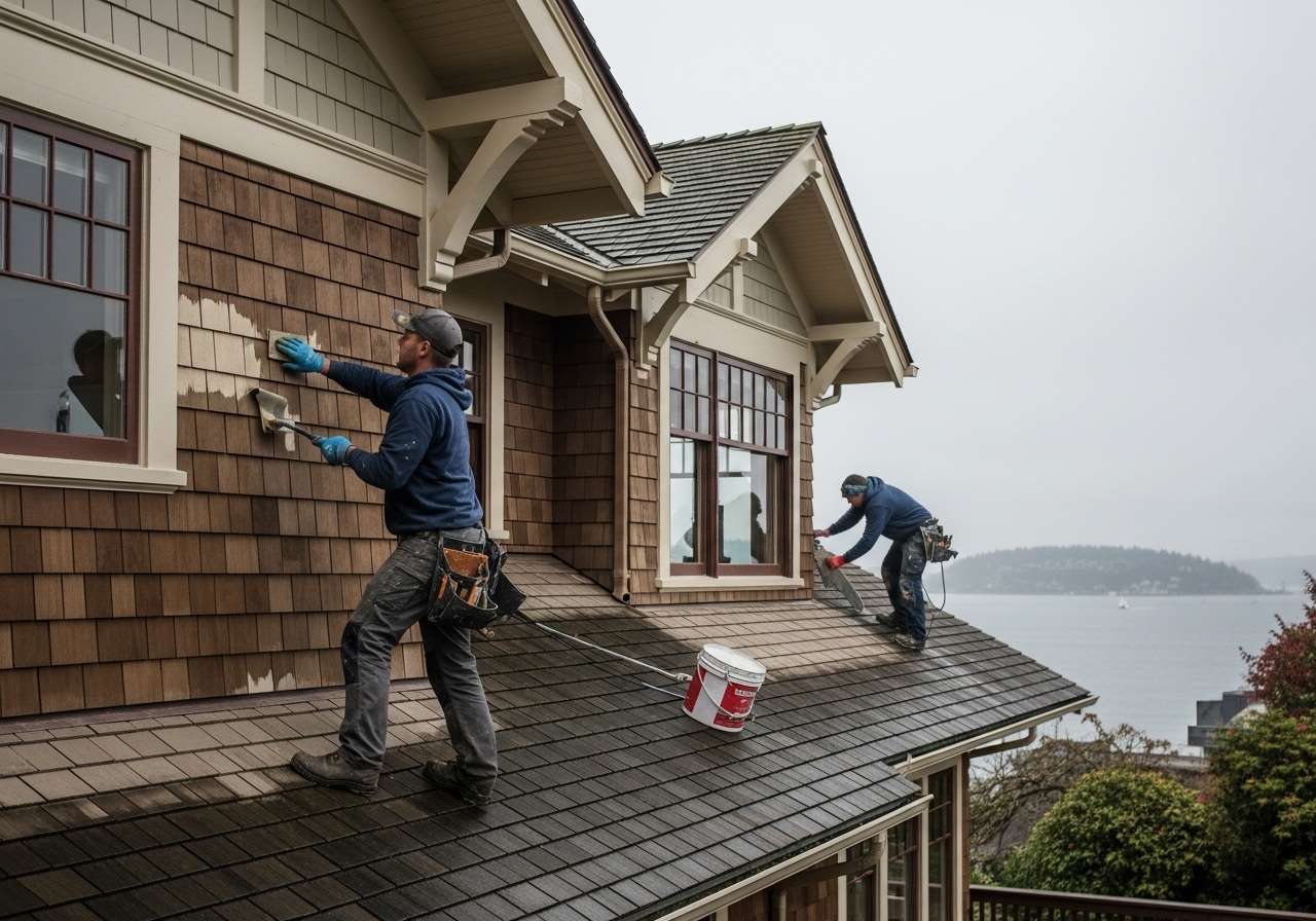 Ballard Craftsman House Painting